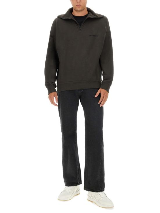 24FW 이자벨마랑 폴로 티셔츠 SW0096HA B1M17H02FK BLACK - ISABEL MARANT