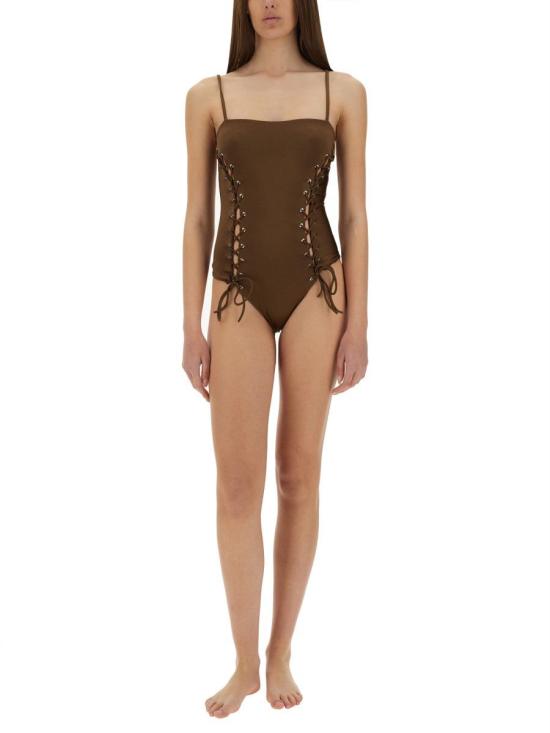 25SS Selia Richwood 원피스 수영복 ADASWIMSUIT BROWN - SELIA RICHWOOD