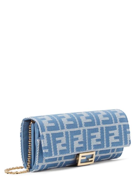 25SS 펜디 지갑 8M0365 AUNJF1SKL BLUE - FENDI