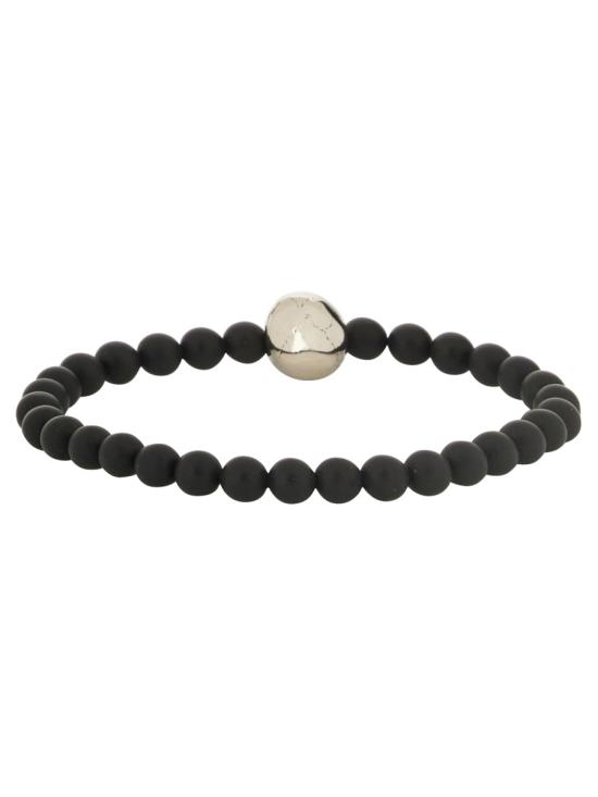 25SS 알렉산더 맥퀸 브레이슬릿 706979 1AAIX1010 BLACK - ALEXANDER MCQUEEN