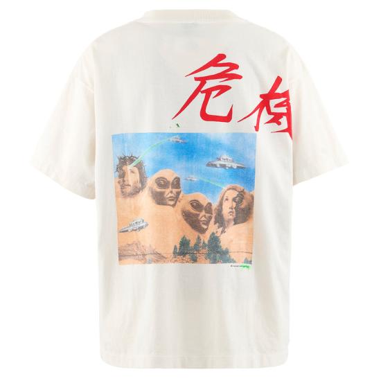 25SS 세인트 미카엘 반팔 티셔츠 HR8C22WH WHITE - SAINT MXXXXXX