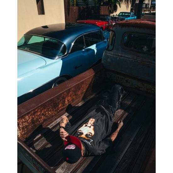 25SS 세인트 미카엘 반팔 티셔츠 HR8C14BK BLACK - SAINT MXXXXXX