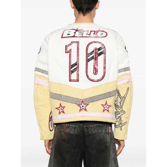 25SS 피디에프 자켓 DFM09023 TF120 ACIDW YELLOW WHITE - PDF