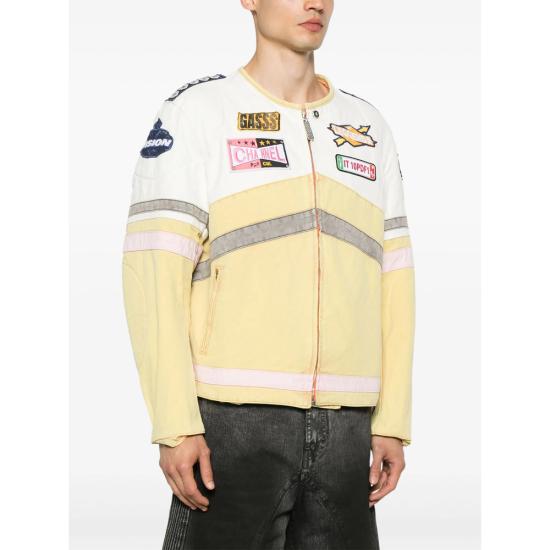 25SS 피디에프 자켓 DFM09023 TF120 ACIDW YELLOW WHITE - PDF