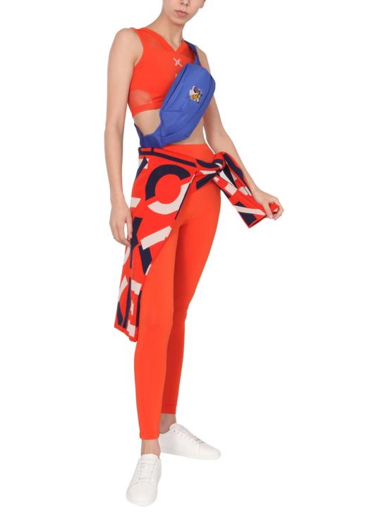  겐조 반팔 티셔츠 FB52TO856 4SC16 ORANGE - KENZO