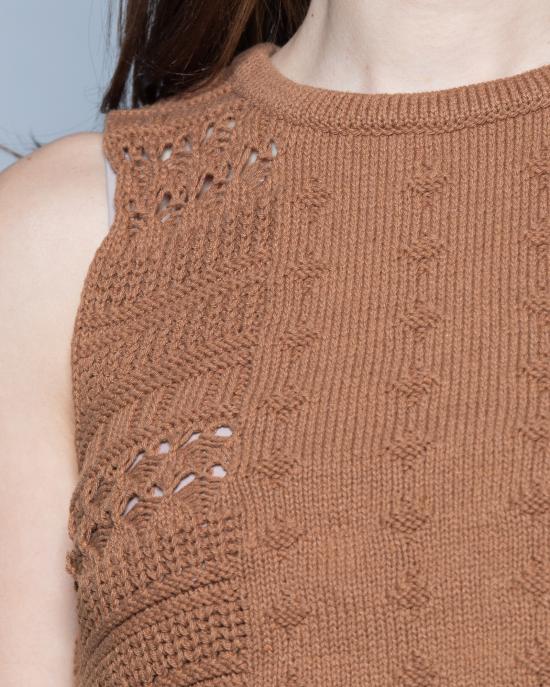 25SS 로이로져스 스웨터 RND90052CL84XXXX C0366 MARRONE - ROY ROGER'S