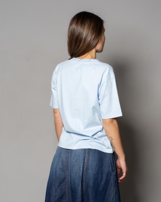 25SS 로이로져스 반팔 티셔츠 RND586CB55XXXX C0373 CELESTE - ROY ROGER'S