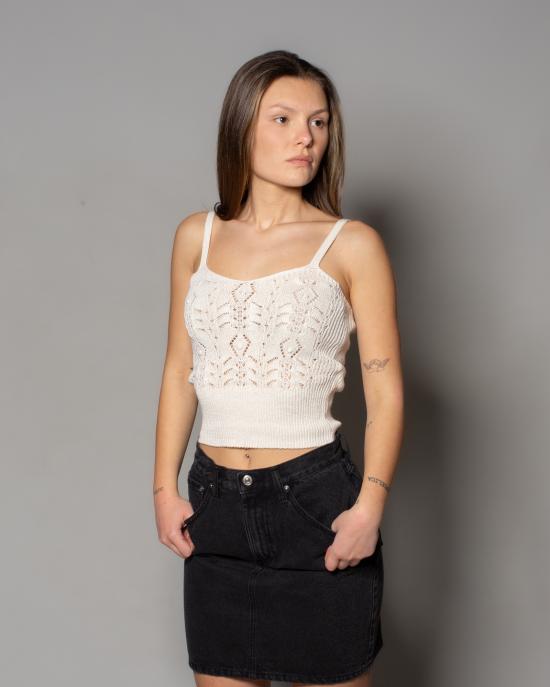 25SS 로이로져스 민소매 티셔츠 RND90156CL84XXXX C0069 PANNA - ROY ROGER'S