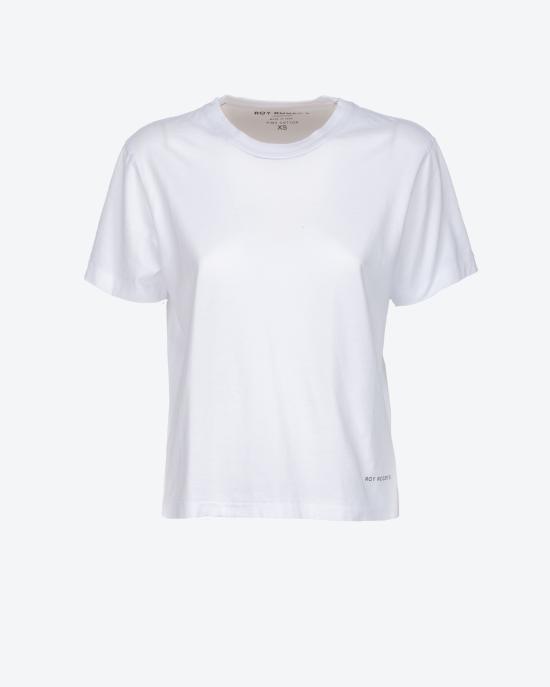 25SS 로이로져스 반팔 티셔츠 RND289CL870451 C0426 BIANCO - ROY ROGER'S