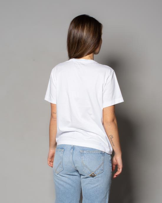 25SS 로이로져스 반팔 티셔츠 RND289CL870451 C0426 BIANCO - ROY ROGER'S