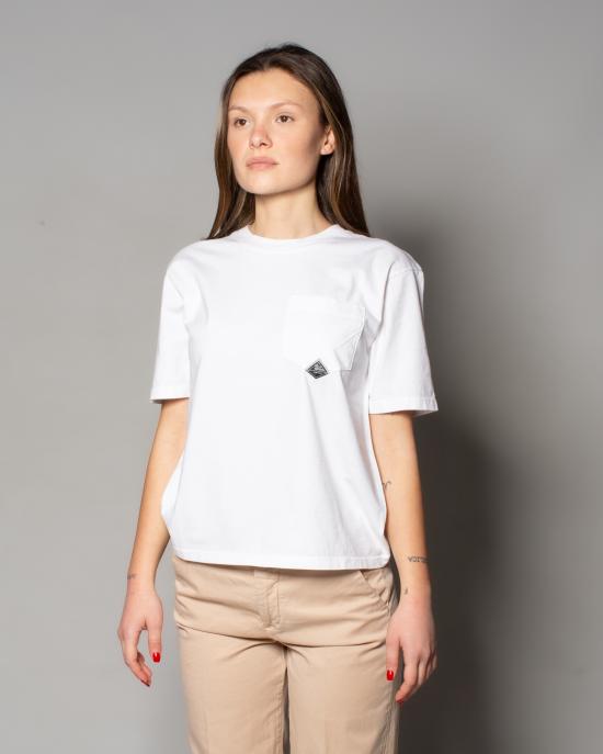 25SS 로이로져스 반팔 티셔츠 RND586CB55XXXX C0014 BIANCO - ROY ROGER'S