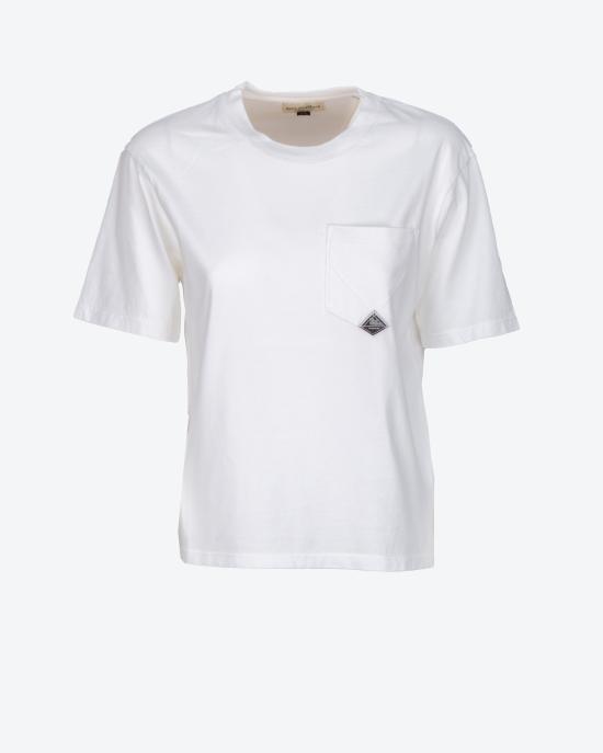 25SS 로이로져스 반팔 티셔츠 RND586CB55XXXX C0014 BIANCO - ROY ROGER'S