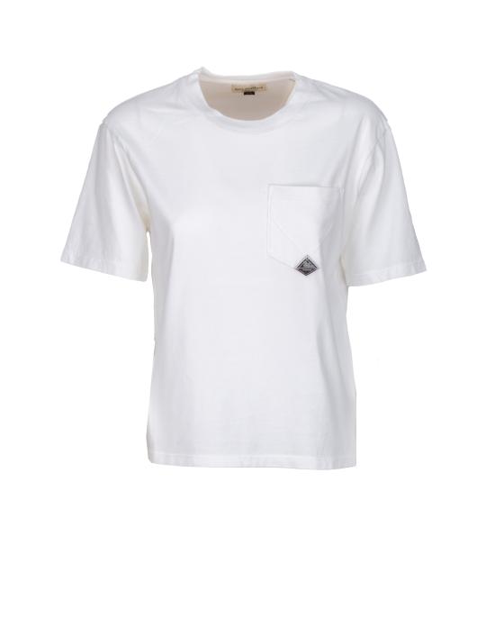 25SS 로이로져스 반팔 티셔츠 RND586CB55XXXX C0014 BIANCO