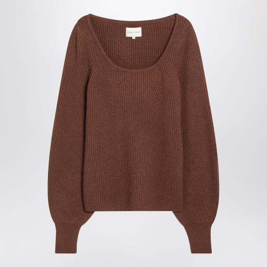  루루 드 세종 스웨터 HERMUSWS Brown