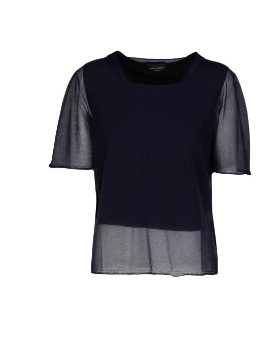 25SS 로베르토 콜리나 반팔 티셔츠 B06021 10 BLU