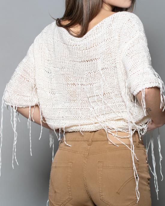 25SS 로베르토 콜리나 반팔 티셔츠 B41321 02 ECRU - ROBERTO COLLINA