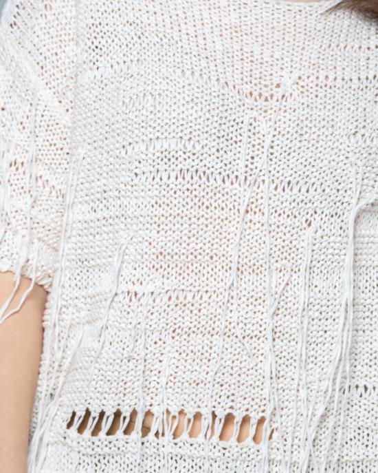 25SS 로베르토 콜리나 반팔 티셔츠 B41321 02 ECRU - ROBERTO COLLINA