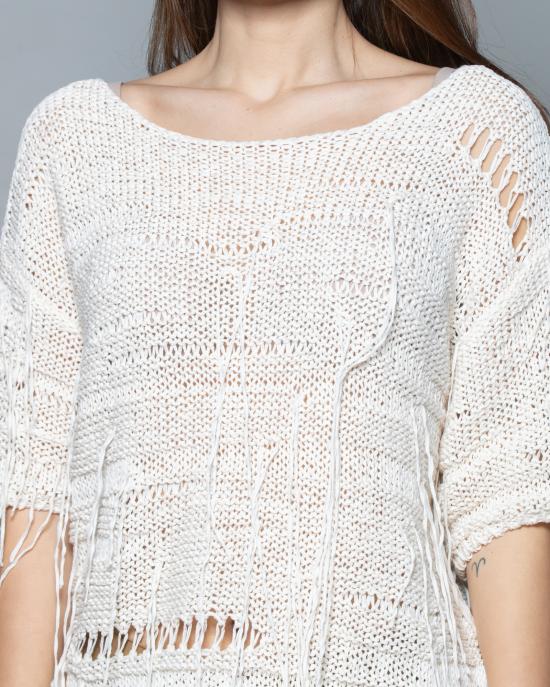 25SS 로베르토 콜리나 반팔 티셔츠 B41321 02 ECRU - ROBERTO COLLINA