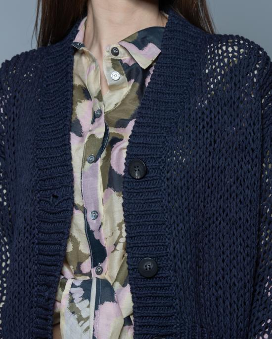 25SS 로베르토 콜리나 가디건 B41010 Blu - ROBERTO COLLINA