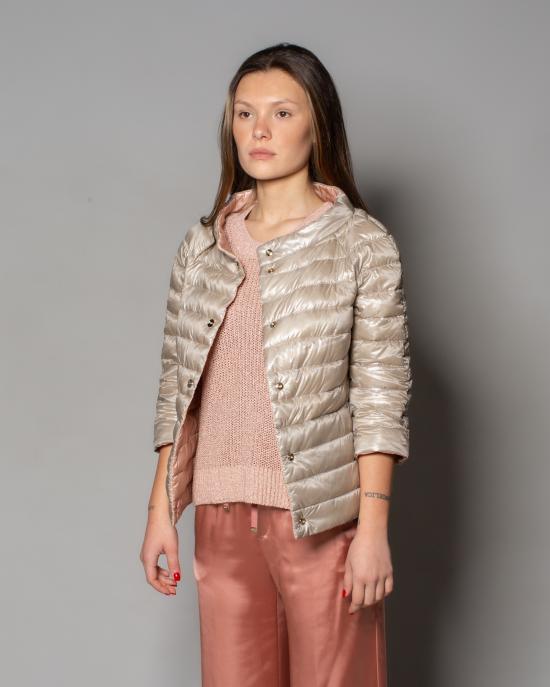 25SS 에르노 숏패딩 PI0769D 12017Z 4019 rosa beige - HERNO