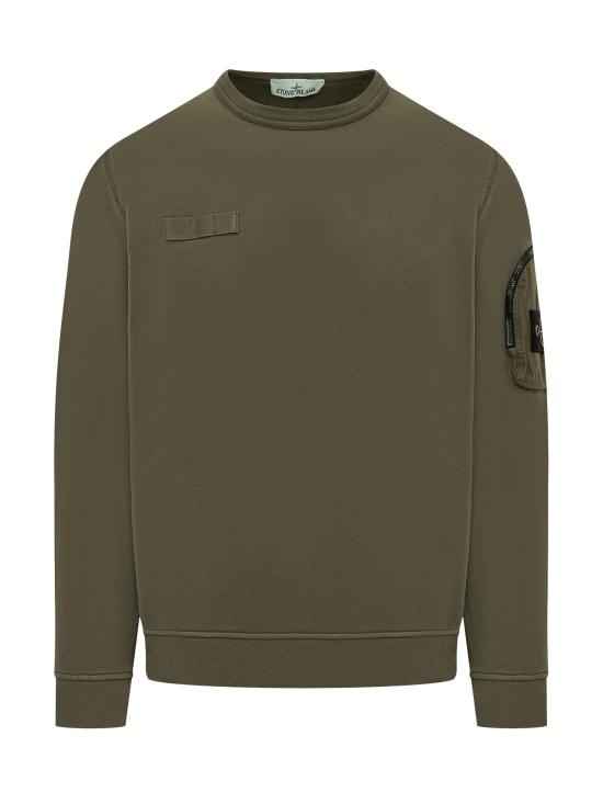 25SS 스톤 아일랜드 긴팔 티셔츠 K1S156100003S0123V0054 MILITARY GREEN DOM