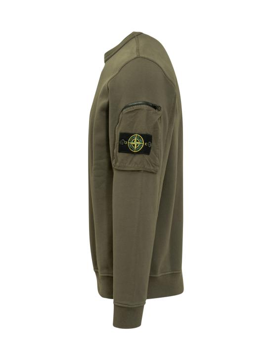 25SS 스톤 아일랜드 긴팔 티셔츠 K1S156100003S0123V0054 MILITARY GREEN DOM - STONE ISLAND