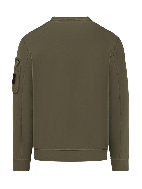 25SS 스톤 아일랜드 긴팔 티셔츠 K1S156100003S0123V0054 MILITARY GREEN DOM - STONE ISLAND