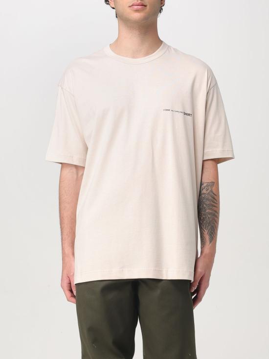  꼼데가르송 반팔 티셔츠 FO T023 4 BEIGE DOM