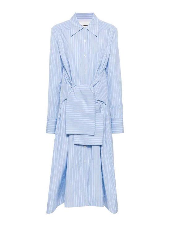  질샌더 스커트 J04CT0112J45173471 Light Blue