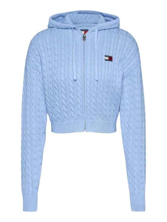  토미진 후드 티셔츠 DW0DW19334 Blue