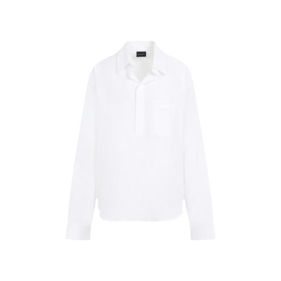  발렌시아가 폴로 티셔츠 790838 TNM60 White