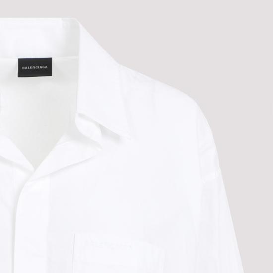  발렌시아가 폴로 티셔츠 790838 TNM60 White - BALENCIAGA