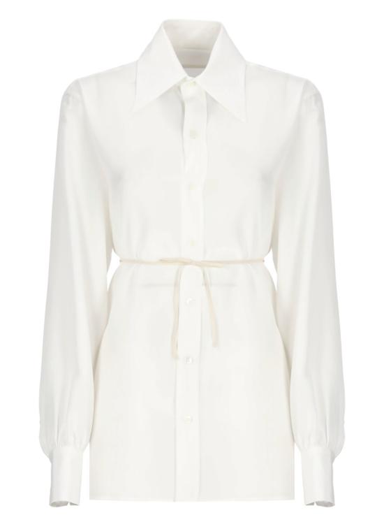 25SS MM6 메종마르지엘라 탑 S62DT0037M35441102 White