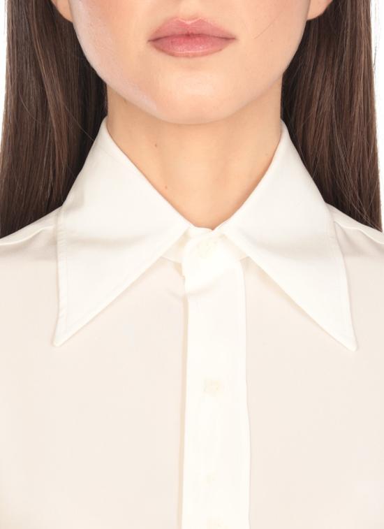 25SS MM6 메종마르지엘라 탑 S62DT0037M35441102 White - MM6 MAISON MARGIELA