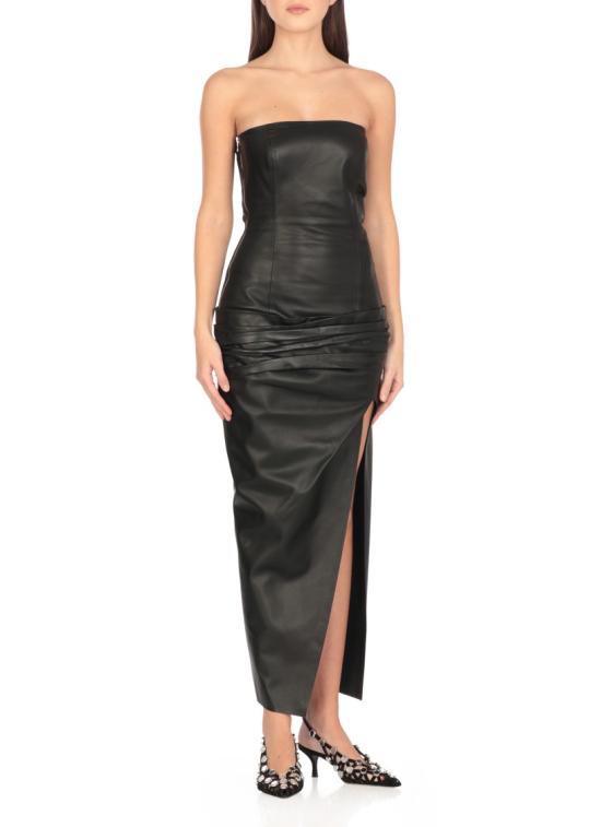 25SS 디 아티코 롱 원피스 250WCW00215LBT128AA100 Black - THE ATTICO