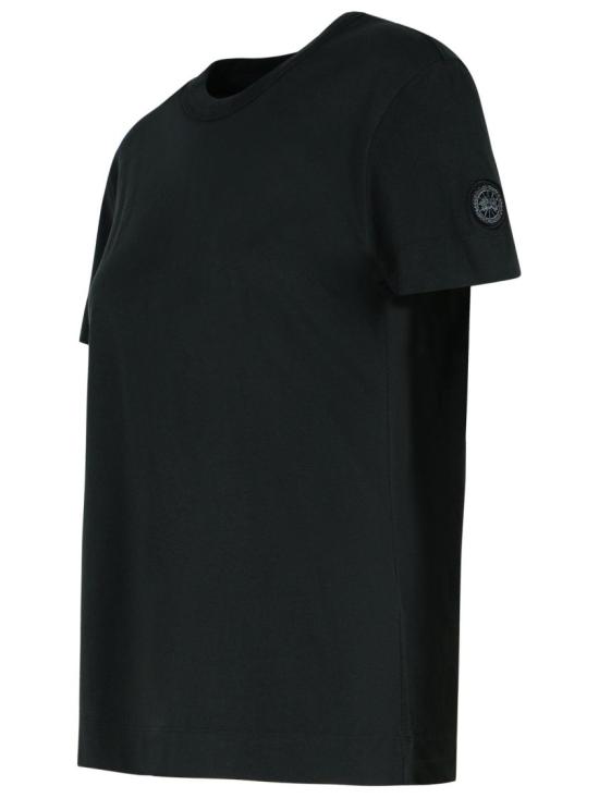 24FW 캐나다구스 반팔 티셔츠 1400WB 61 Black - CANADA GOOSE