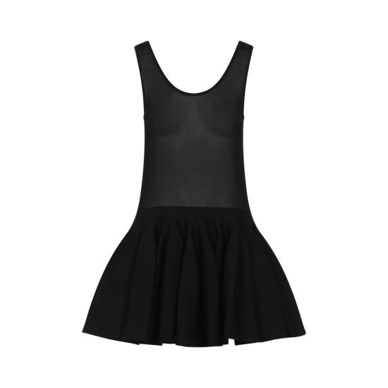 25SS 알라이아 숏 원피스 AA9R2647K044A Black