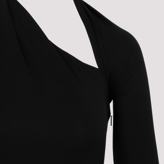  베르사체 롱 원피스 1009999 1A01253 Black - VERSACE