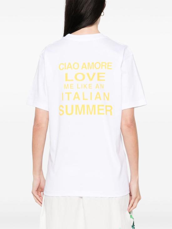 25SS 지아다 베닌카사 반팔 티셔츠 T08 0105 White - GIADA BENINCASA