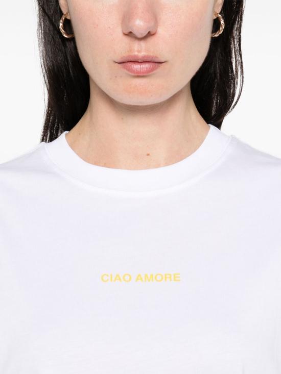 25SS 지아다 베닌카사 반팔 티셔츠 T08 0105 White - GIADA BENINCASA