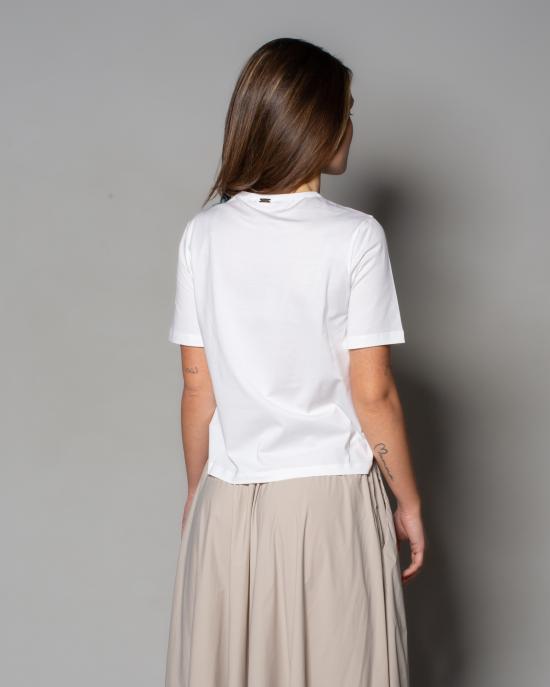 25SS 에르노 반팔 티셔츠 JG000276D 52003 1090 BIANCO AZZURRO - HERNO