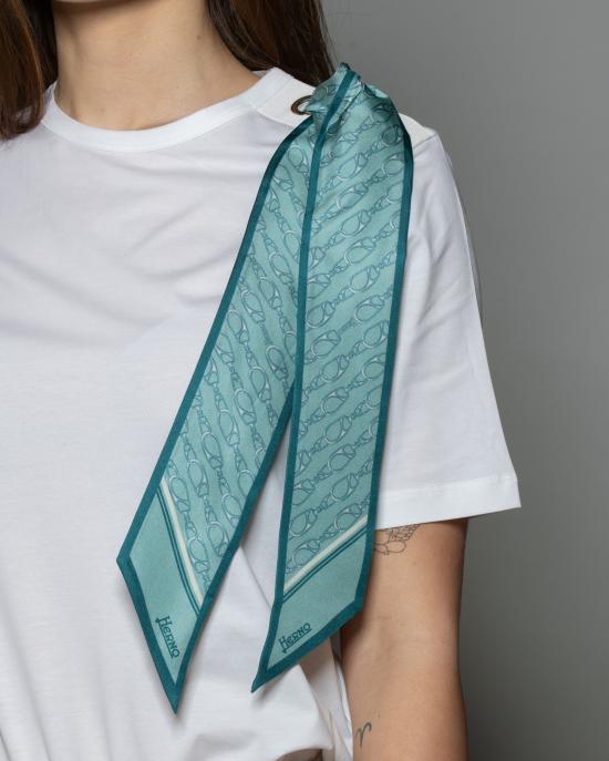 25SS 에르노 반팔 티셔츠 JG000276D 52003 1090 BIANCO AZZURRO - HERNO