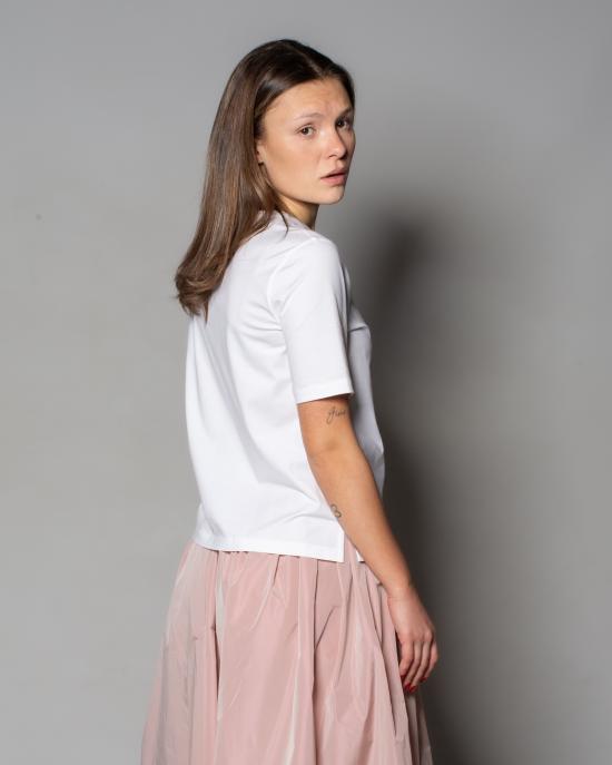 25SS 에르노 반팔 티셔츠 JG000276D 52003 1041 BIANCO ROSA - HERNO