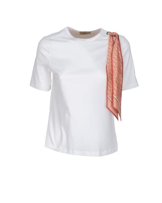 25SS 에르노 반팔 티셔츠 JG000276D 52003 1041 BIANCO ROSA