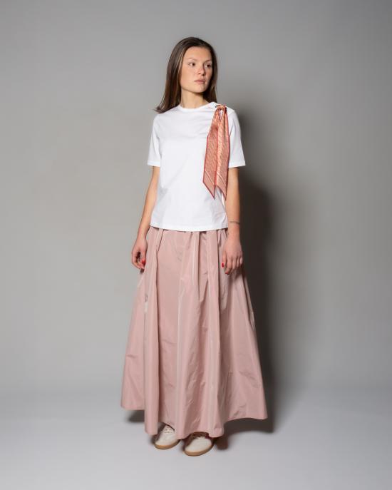 25SS 에르노 반팔 티셔츠 JG000276D 52003 1041 BIANCO ROSA - HERNO