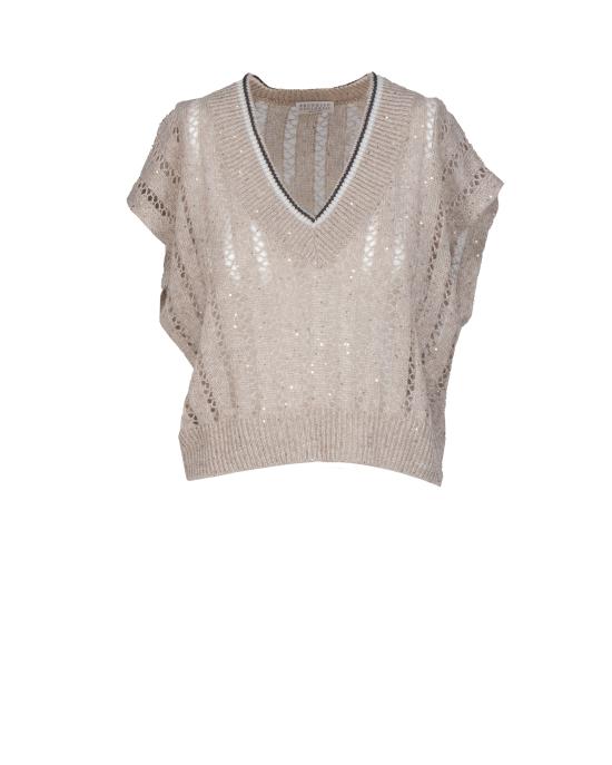 25SS 브루넬로 쿠치넬리 니트웨어 MCO559412 CJK08 Tortora