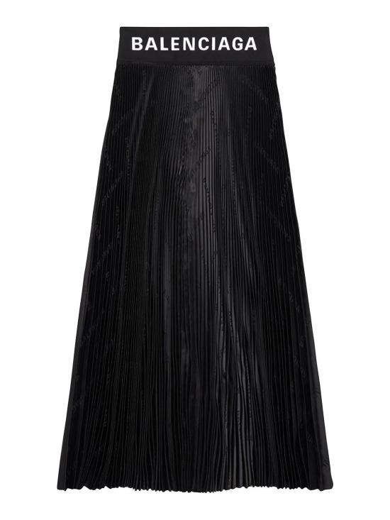  발렌시아가 스커트 790581TQO301000 Black