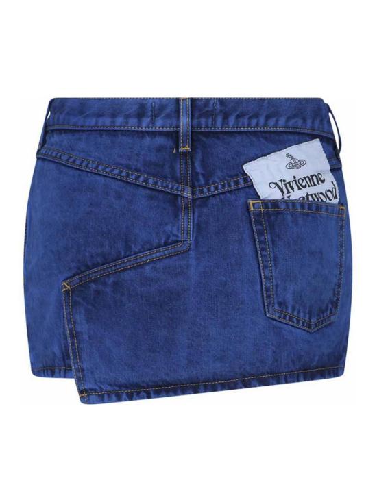 24FW 비비안웨스트우드 숏 원피스 19030012W00HYK309 Blue - VIVIENNE WESTWOOD