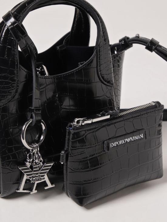 25SS 엠포리오 아르마니 숄더백 EW001011AF15609 UC001 Black - EMPORIO ARMANI