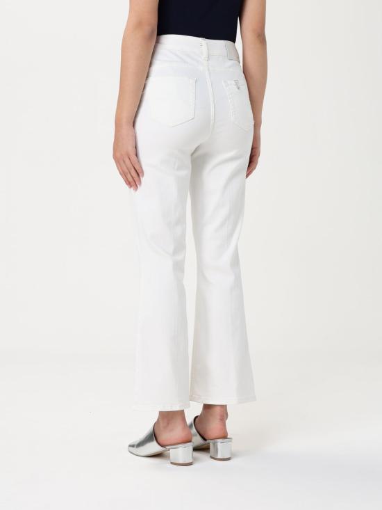25SS 리우조 스트레이트 팬츠 UA5040T2594 10701 White - LIU JO